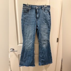American Eagle High Rise Flare Jean